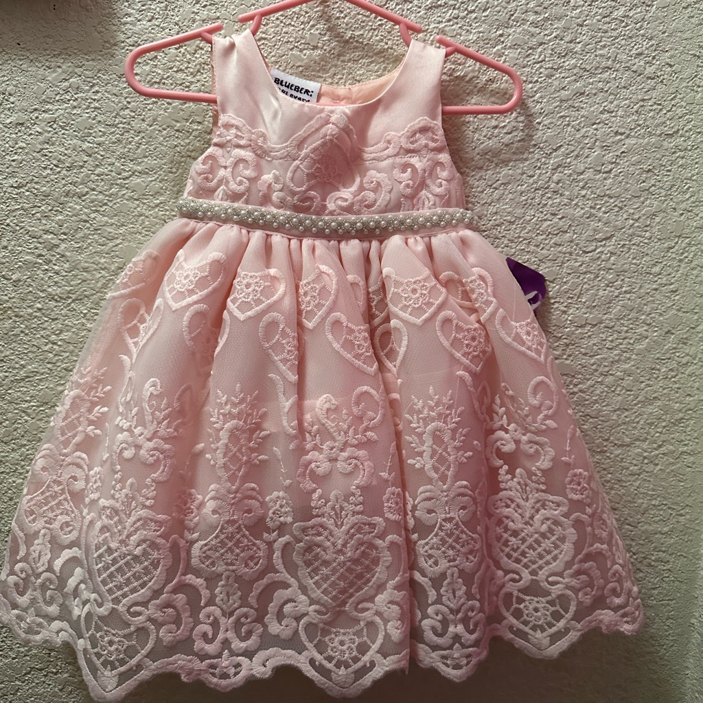 Blush Pink Baby Dress